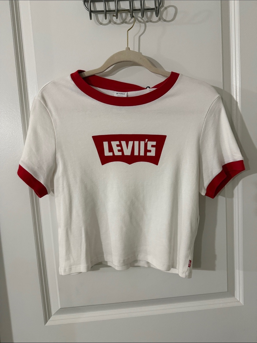 Beyoncé X Levis ringer tee